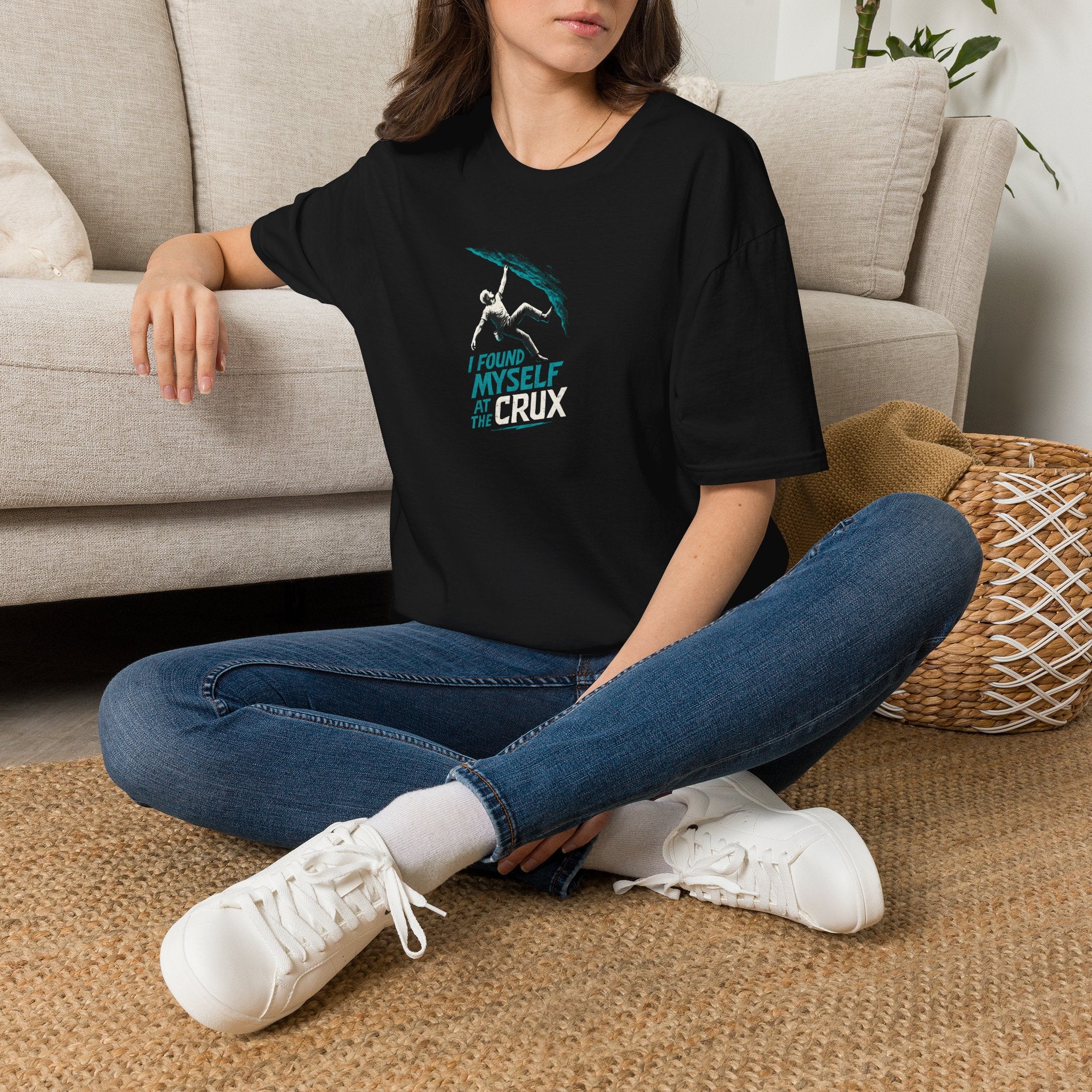Climber at the Crux T-Shirt