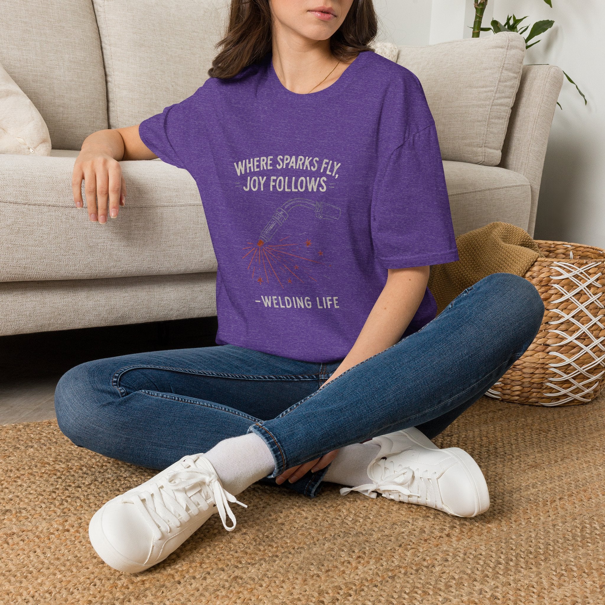 Welding Sparks Joy T-Shirt