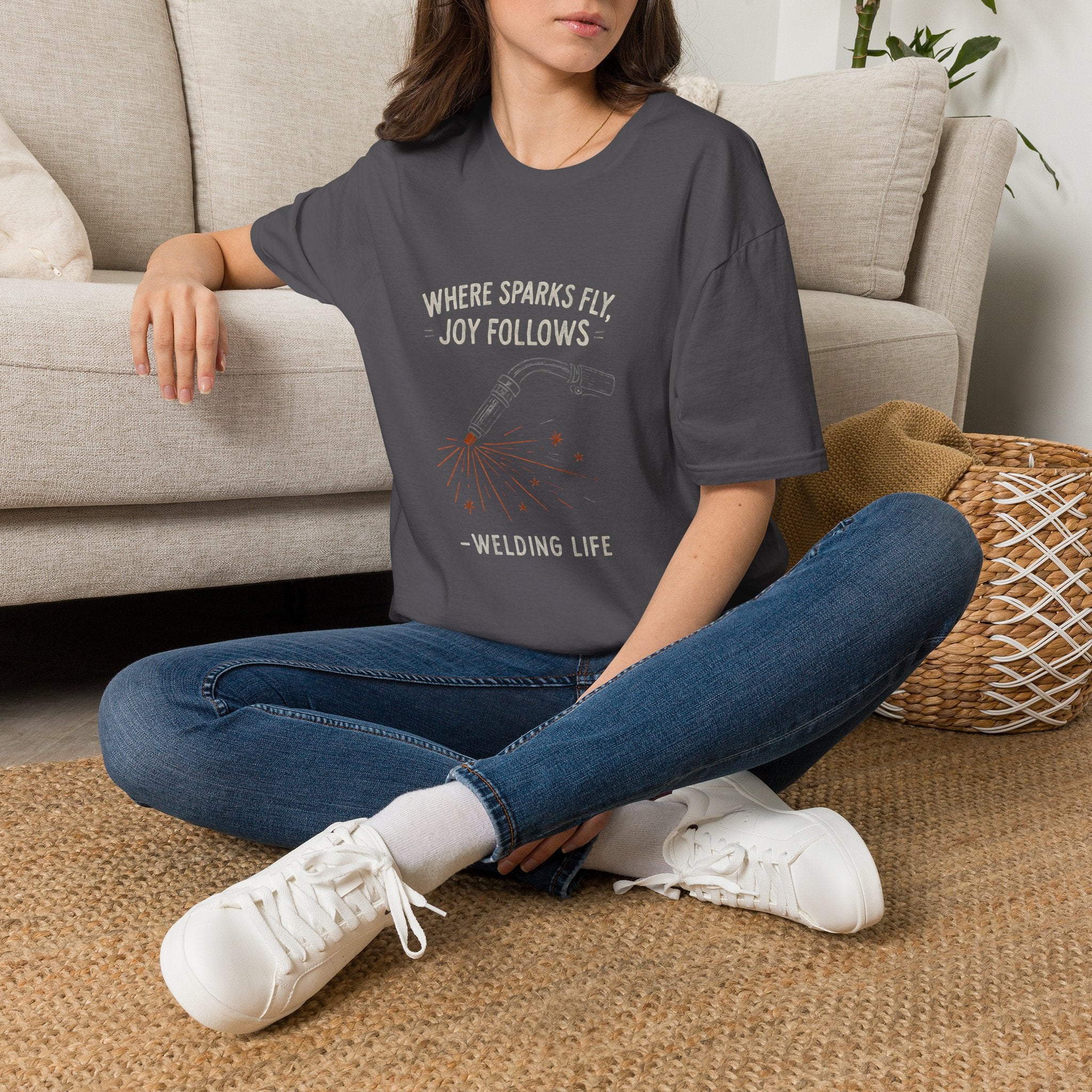 Welding Sparks Joy T-Shirt