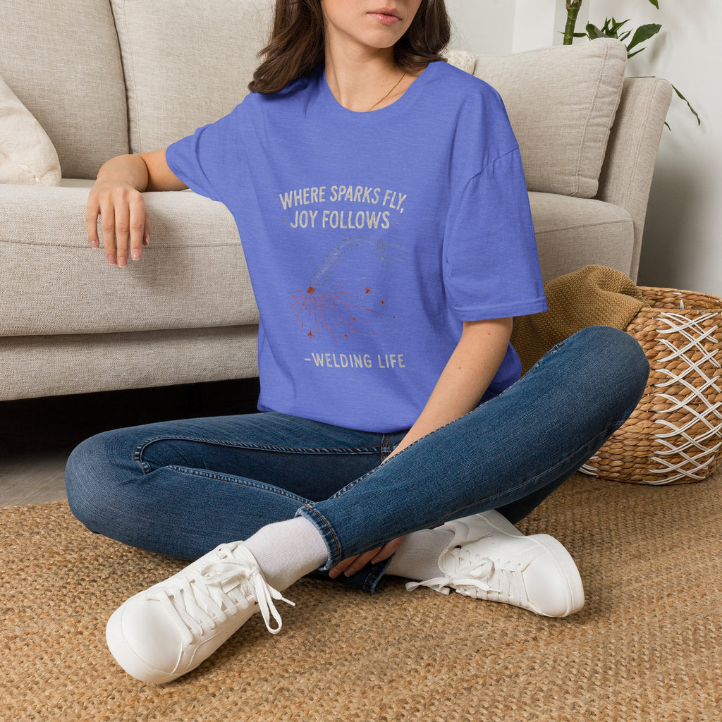 Welding Sparks Joy T-Shirt